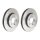 2 brake discs ventilated Ø 288 mm 25 mm BREMBO for MB E-CLASS and others
