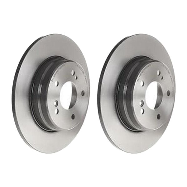 2 brake discs full Ø 290 mm 10 mm BREMBO for MERCEDES-BENZ C-CLASS and others
