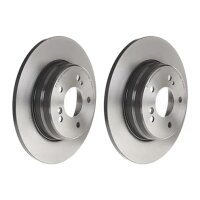 2 brake discs full Ø 290 mm 10 mm BREMBO for...
