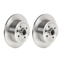 2 Bremsscheiben voll Ø 261 mm 10 mm BREMBO...