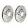 2 brake discs ventilated Ø 280 mm 23.4 mm BREMBO for e.g. SAAB 900