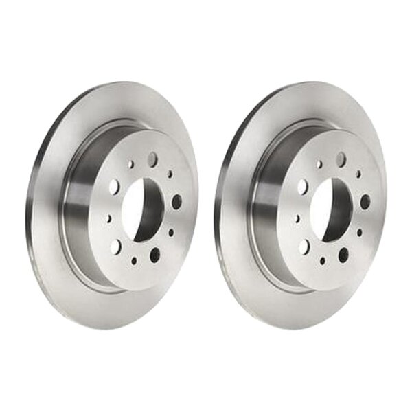 2 brake discs full Ø 265 mm 10 mm BREMBO for VOLVO 960 and others
