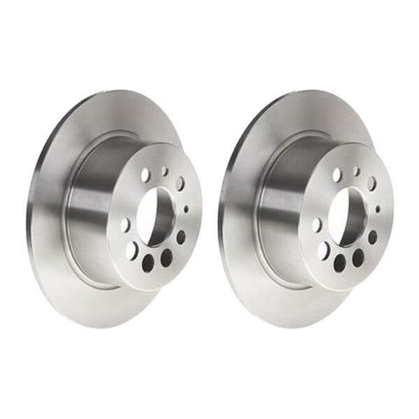 2 brake discs full Ø 281 mm 9.6 mm BREMBO for VOLVO 240 and others