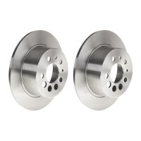 2 brake discs full Ø 281 mm 9.6 mm BREMBO for...