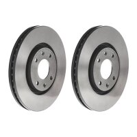 2 Bremsscheiben innenbelüftet Ø 283 mm 26 mm...