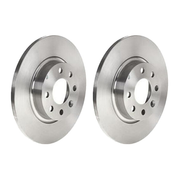 2 brake discs full Ø 260 mm 12 mm BREMBO for VOLVO 440 and others
