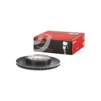 2 brake discs ventilated Ø 325 mm 25 mm coated BREMBO for BMW 3 series