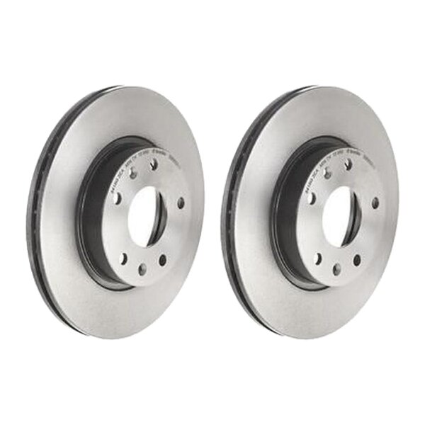 2 brake discs ventilated Ø 277 mm 21 mm BREMBO for e.g. LAND ROVER FREELANDER