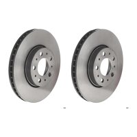 2 brake discs ventilated Ø 286 mm 26 mm BREMBO for...