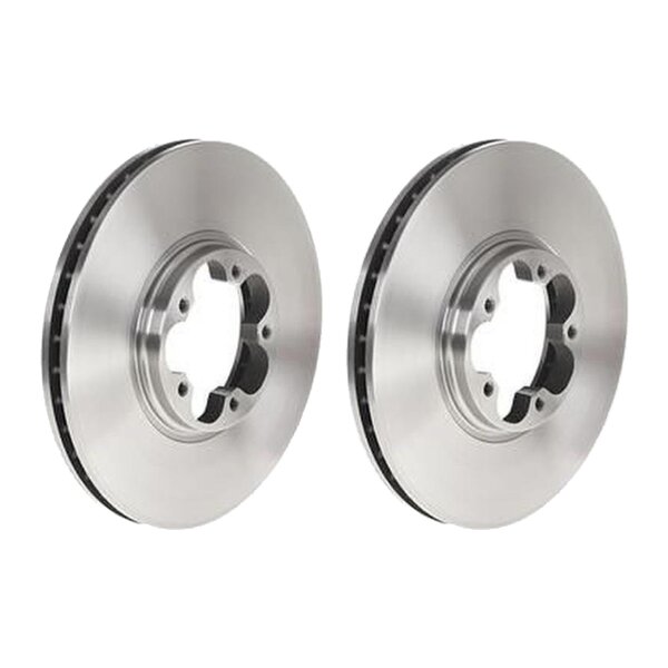 2 brake discs ventilated Ø 276 mm 24.3 mm BREMBO for FORD TRANSIT and others
