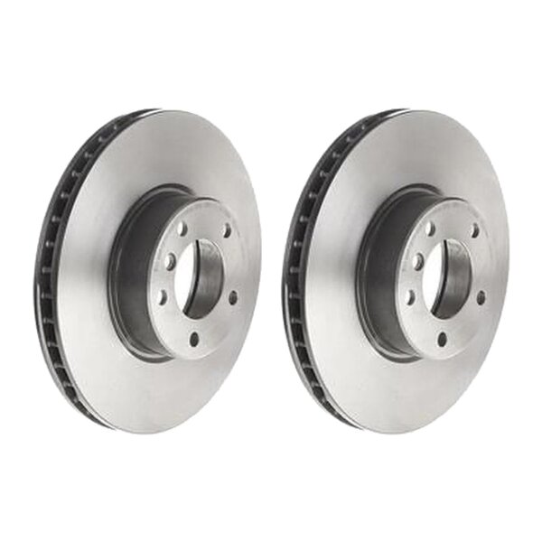 2 brake discs ventilated Ø 324 mm 30 mm coated BREMBO for BMW 5 series
