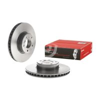 Front brake disc 324mm BREMBO for BMW 5