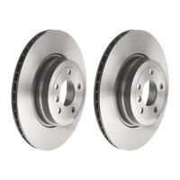 2 Bremsscheiben innenbelüftet Ø 345 mm 24 mm...