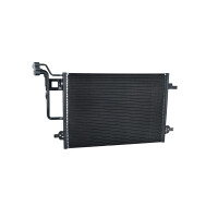 Air conditioning condenser with sealing ring NRF for VW PASSAT and others