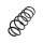 Suspension Spring Front Axle Coil Spring TRISCAN for VOLVO XC70