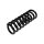 Suspension Spring Rear Axle Coil Spring TRISCAN for MB C-CLASS and others