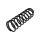 Suspension Spring rear axle coil spring TRISCAN for e.g. VOLVO 240