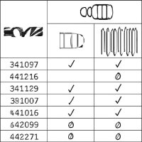 Shock Absorber KYB for e.g. VW Scirocco