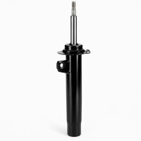 Shock absorber front right gas with tension stop spring KYB for e.g. BMW 3