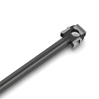 Gas Spring boot/cargo area 256.5mm 490N 97mm STABILUS LIFT-O-MAT® for BMW 7