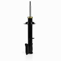 Shock absorber rear gas damper with tension stop spring...