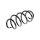 Suspension Spring Front Axle Coil Spring TRISCAN for AUDI A3 and others