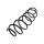 Suspension Spring Front Axle Coil Spring TRISCAN for CITROËN C3 and others