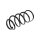 Suspension Spring Front Axle Coil Spring TRISCAN for CITROËN JUMPY and others