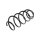 Suspension Spring Front Axle Coil Spring TRISCAN for CITROËN BERLINGO and others