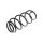 Suspension Spring Front Axle Coil Spring TRISCAN for PEUGEOT PARTNER and others