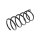 Suspension Spring Front Axle Coil Spring TRISCAN for CITROËN BERLINGO and others