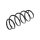 Suspension Spring Front Axle Coil Spring TRISCAN for FORD FIESTA and others