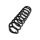 Suspension Spring front axle coil spring TRISCAN for MB R-CLASS and others