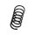 Suspension Spring Front Axle Coil Spring TRISCAN for SUZUKI SWIFT
