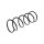 Suspension Spring Front Axle Coil Spring TRISCAN for TOYOTA AVENSIS and others