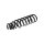Suspension Spring Front Axle Coil Spring TRISCAN for VW TOUAREG
