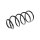 Suspension Spring Front Axle Coil Spring TRISCAN for VOLVO C70 and others