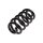 Suspension Spring Rear Axle Coil Spring TRISCAN suitable for AUDI A6