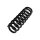 Suspension Spring Rear Axle Coil Spring TRISCAN for BMW 3 Series and others