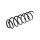 Suspension Spring Rear Axle Coil Spring TRISCAN for PEUGEOT PARTNER and others