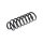 Suspension Spring Rear Axle Coil Spring TRISCAN for DACIA SANDERO and others