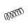 Suspension Spring Rear Axle Coil Spring TRISCAN for FORD MONDEO and others