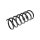 Suspension Spring Rear Axle Coil Spring TRISCAN for FORD MONDEO and others