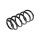 Suspension Spring Rear Axle Coil Spring TRISCAN for HYUNDAI SANTA