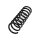Suspension Spring Rear Axle Coil Spring TRISCAN suitable for MAZDA 5