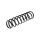 Suspension Spring rear axle coil spring TRISCAN for e.g. MITSUBISHI ASX