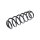 Suspension Spring Rear Axle Coil Spring TRISCAN for PEUGEOT 308 and others