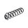 Suspension Spring Rear Axle Coil Spring TRISCAN for SKODA OCTAVIA and others