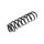 Suspension Spring Rear Axle Coil Spring TRISCAN for VW TOUAREG