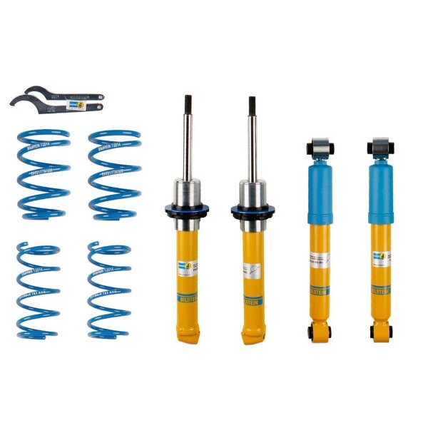 Suspension Kit, springs/shock absorbers Gas Pressure BILSTEIN for e.g. SMART City-Coupe